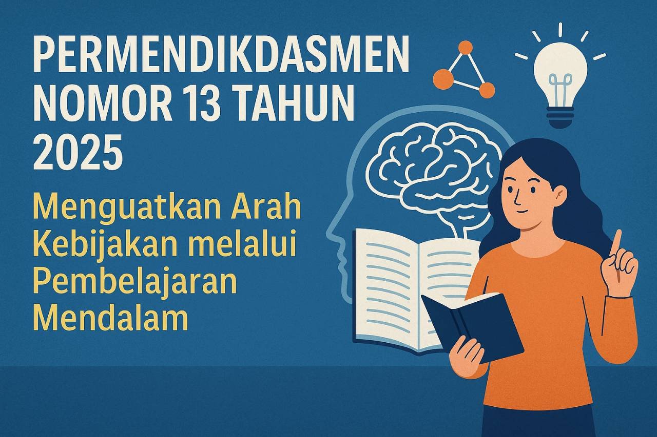 Permendikdasmen Nomor 13 Tahun 2025, Menguatkan Arah Kebijakan melalui Pembelajaran Mendalam