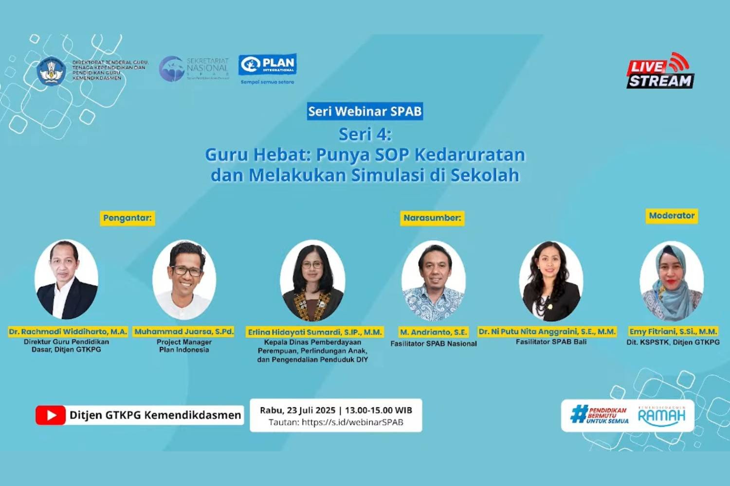Kemendikdasmen Perkuat Kapasitas Pendidik dalam Mengimplementasikan SPAB di Satuan Pendidikan